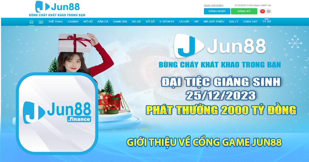 Giới Thiệu về Cổng game Jun88